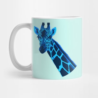 Blue giraffe Mug